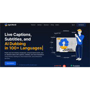 SyncWords – AI Captioning & Voice Translation Tool
